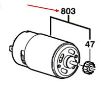 Двигатель 12 В к шуруповерту PSR 12 VE-2 BOSCH (2609120106) купить в Гродно