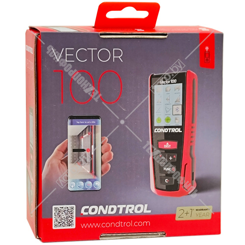 Лазерный дальномер Vector 100 CONDTROL (1-4-100) купить в Гродно фото 3