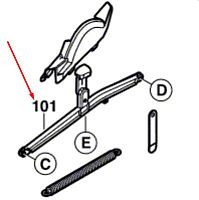 Шарнирная часть к Rotak 34 BOSCH (F016L63653) купить в Гродно