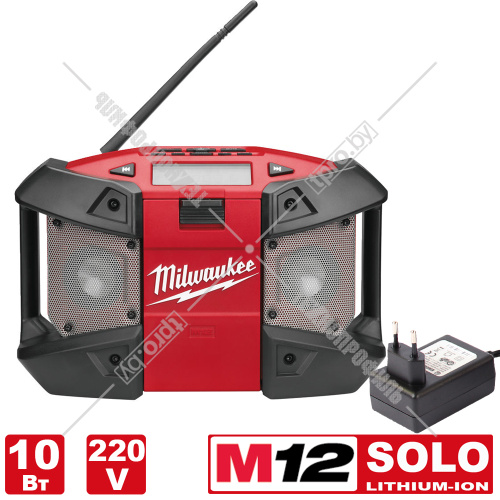 Радио аккумуляторное C12 JSR-0 Milwaukee (4933416365) купить в Гродно
