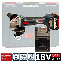 Угловая шлифмашина аккумуляторная GWS 180-LI Professional BOSCH (06019H9025) купить в Гродно