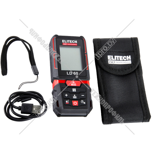 Лазерный дальномер LD 60 ELITECH HD (204769) купить в Гродно фото 2