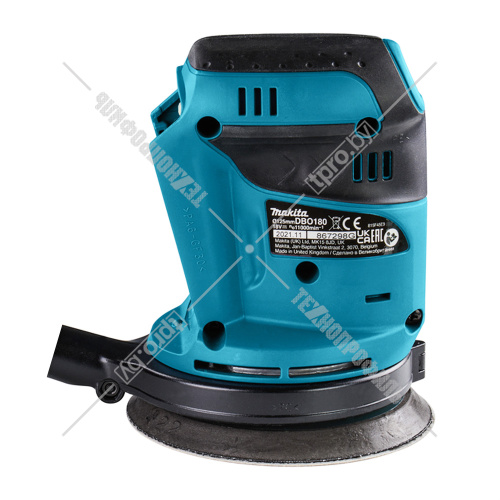 Эксцентриковая шлифмашина аккумуляторная DBO180Z (DBO 180 Z) MAKITA купить в Гродно фото 6