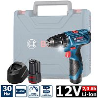 Дрель-шуруповерт аккумуляторная GSR 120-LI Professional BOSCH (06019G8080) купить в Гродно