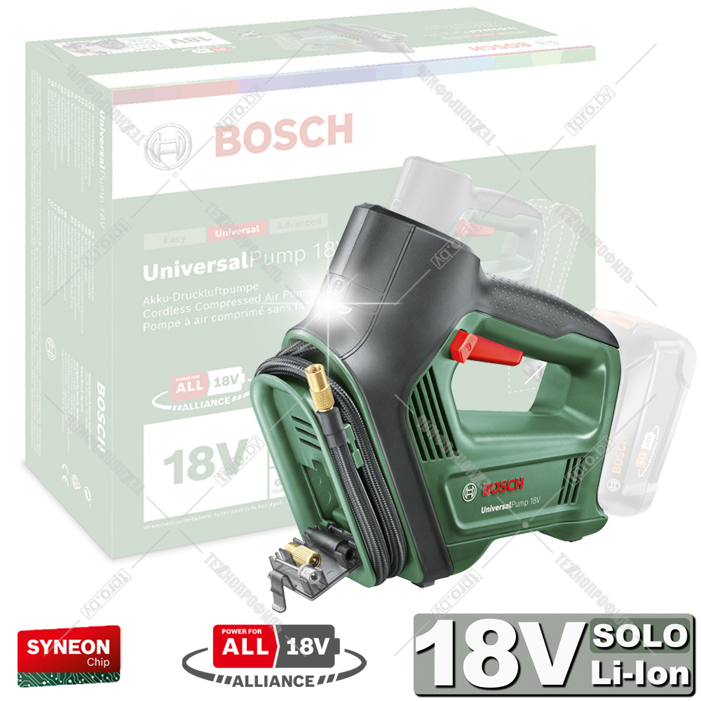 Bosch Akku Druckluftpumpe 18V