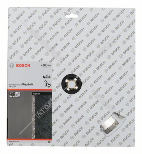 Алмазный круг Standart for Asphalt 300х20/25,4 мм BOSCH (2608602624) купить в Гродно фото 2