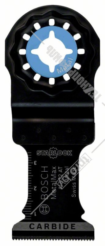 Погружное пильное полотно AIZ 32 AT Metal STARLOCK BOSCH (2609256C65) купить в Гродно фото 2