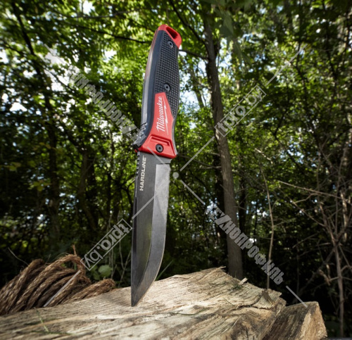 Нож строительный HARDLINE с фиксированным лезвием Milwaukee (4932464830) фото 9