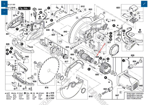 Ротор к распиловочному столу PCM 10 BOSCH (1609203T31) купить в Гродно фото 2