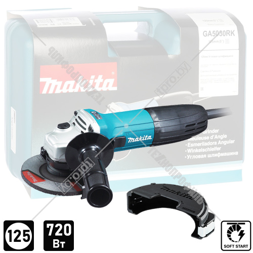 Угловая шлифмашина GA5030RK (GA 5030 RK) MAKITA купить в Гродно