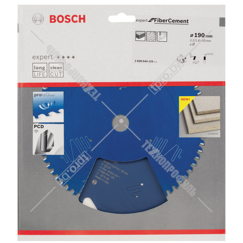 Пильный диск 190х2,2х30 мм Z4 Expert for Fiber Cement BOSCH (2608644125) купить в Гродно