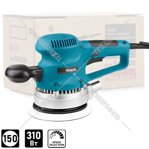 Эксцентриковая шлифмашина BO6030 (BO 6030) MAKITA купить в Гродно