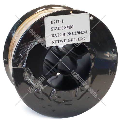 Проволока сварочная порошковая E71T-1 FLUX ф 0,8 мм (без газа / 1 кг) ELAND купить в Гродно фото 2