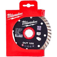 Алмазный круг универсальный DUT 125x22,23 мм Turbo Milwaukee (4932399527) купить в Гродно