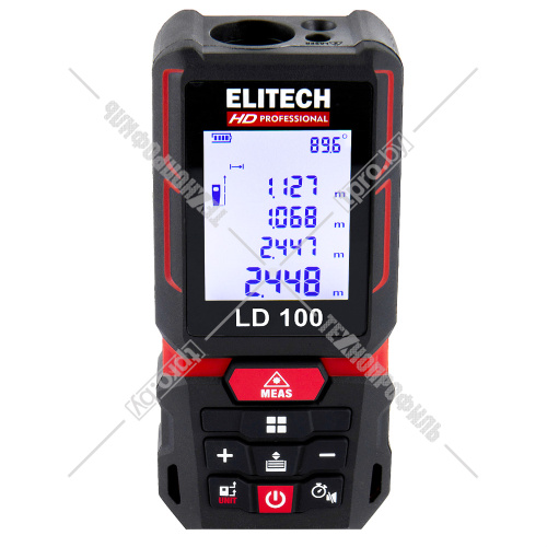 Лазерный дальномер LD 100 ELITECH HD (204771) купить в Гродно фото 4