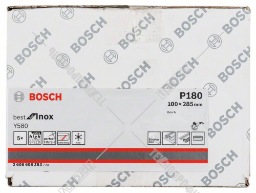Шлифкольцо Best for Inox 100x285 мм Р90 BOSCH (2608608Z83) купить в Гродно фото 3