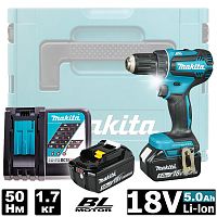 Дрель-шуруповерт аккумуляторная DDF485RTJ (DDF 485 RTJ) MAKITA купить в Гродно