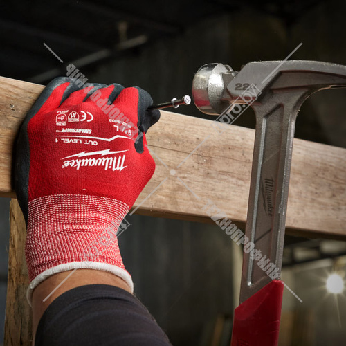 Защитные перчатки (Ур.1 / размер 11/XXL / 1 пара) с защитой от порезов Milwaukee (4932471419) купить в Гродно фото 3