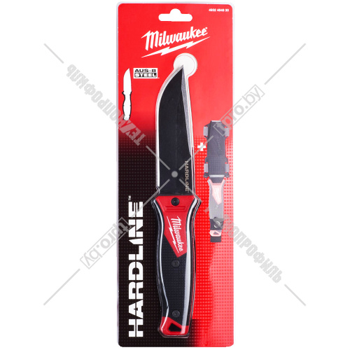 Нож строительный HARDLINE с фиксированным лезвием Milwaukee (4932464830) купить в Гродно