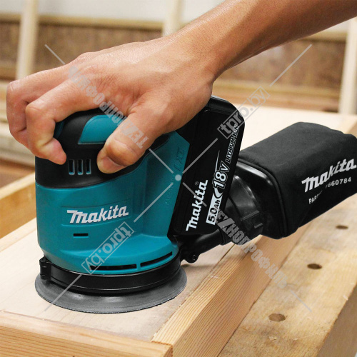 Эксцентриковая шлифмашина аккумуляторная DBO180Z (DBO 180 Z) MAKITA купить в Гродно фото 10
