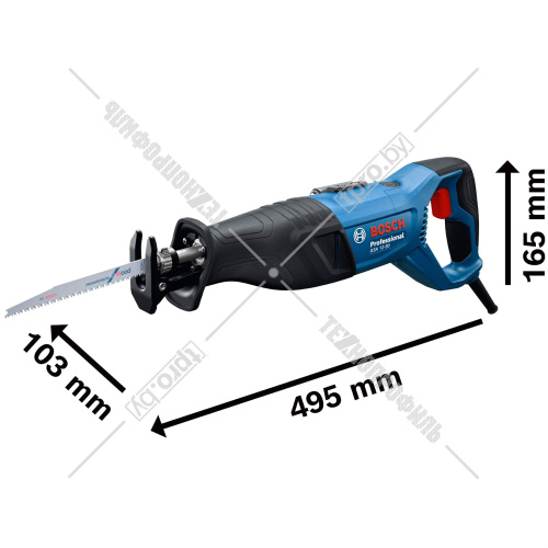 Пила сабельная GSA 12-30 Professional BOSCH (06016C7000) купить в Гродно фото 4 Пила сабельная GSA 12-30 Professional BOSCH (06016C7000) купить в Гродно фото 4