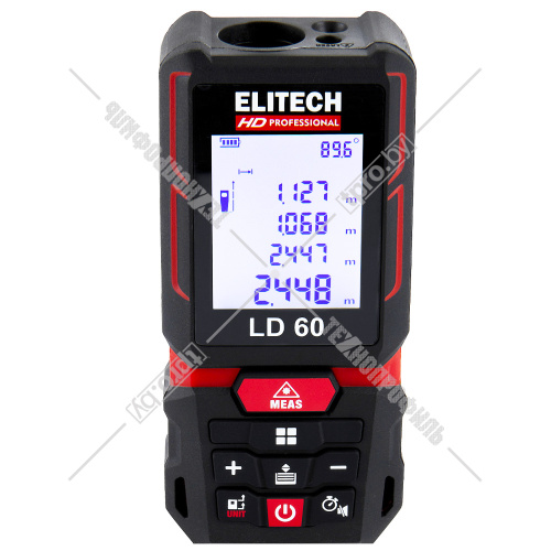 Лазерный дальномер LD 60 ELITECH HD (204769) купить в Гродно фото 4