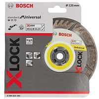 Алмазный круг X-LOCK Standard for Universal 125x1.6x22.23 мм BOSCH (2608615166) купить в Гродно