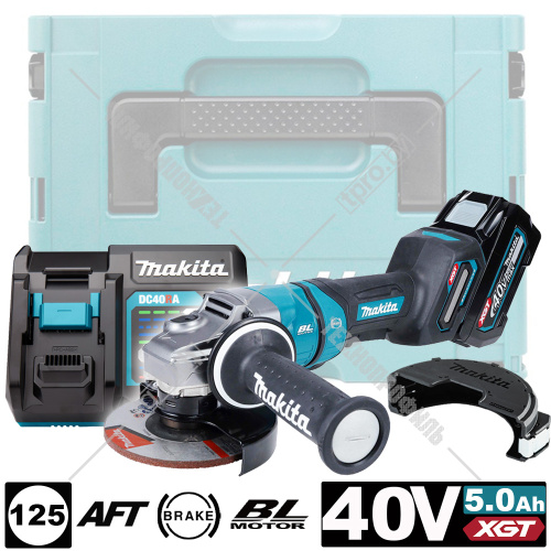 Угловая шлифмашина аккумуляторная GA050GT101 (GA 050 GT101) MAKITA купить в Гродно