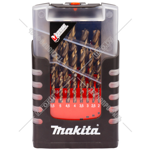 Набор сверл по металлу 1-13 мм M-force (25 шт) Makita (D-29882) купить в Гродно