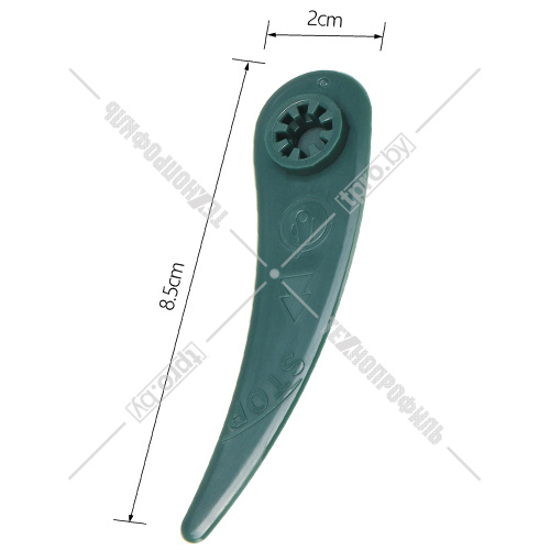 Пластиковый ножик к триммеру ART 26-18 Li BOSCH (2609007089) купить в Гродно