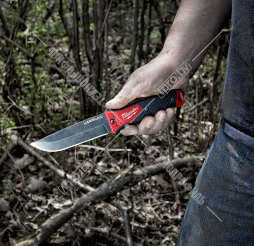 Нож строительный HARDLINE с фиксированным лезвием Milwaukee (4932464830) купить в Гродно фото 4