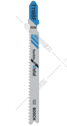 Пилка для лобзика T 118 BF Flexible for Metal (3 шт) BOSCH (2608636232) купить в Гродно фото 2