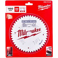 Пильный диск 160х2,2х20 мм Z48 Milwaukee (4932471291) купить в Гродно