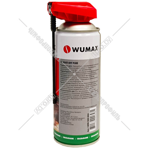 Растворитель ржавчины "Rost-Off Plus" (400 мл) WUMAX (1890200004) купить в Гродно фото 2