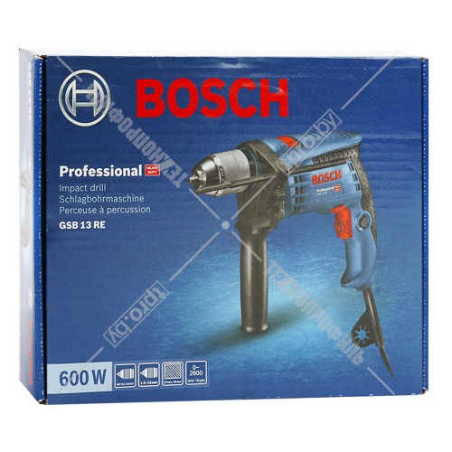 Дрель ударная GSB 13 RE Professional BOSCH (0601217100) купить в Гродно фото 2