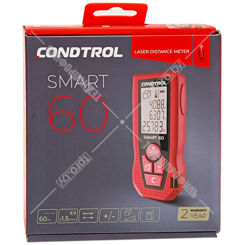 Лазерный дальномер SMART 60 CONDTROL (1-4-098) купить в Гродно фото 2