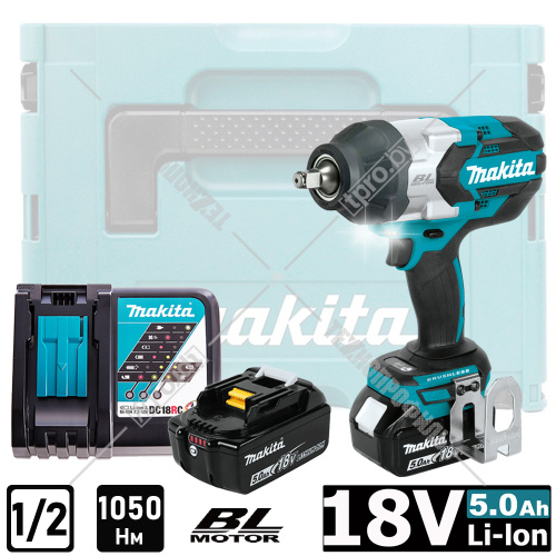 Гайковерт аккумуляторный DTW1002RTJ (DTW 1002 RTJ) MAKITA купить в Гродно