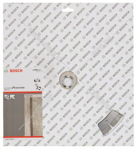 Алмазный круг Standard for Concrete 350x25,4 мм BOSCH (2608603806) купить в Гродно фото 2