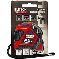 Рулетка (5 м / 19 мм) ELITECH HD (310401) купить в Гродно
