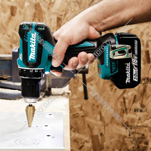 Дрель-шуруповерт аккумуляторная DDF485RF3J (DDF 485 RF3J) MAKITA купить в Гродно фото 8