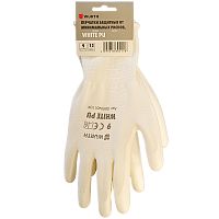 Защитные перчатки "White PU" (размер 9/L / 1 пара) WURTH (0899401109) купить в Гродно