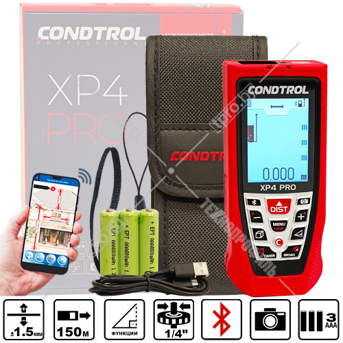 Лазерный дальномер XP4 Pro CONDTROL (1-4-086) купить в Гродно