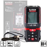 Лазерный дальномер LD 100 ELITECH HD (204771) купить в Гродно
