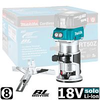 Фрезер кромочный аккумуляторный DRT50Z (DRT 50 Z) MAKITA купить в Гродно