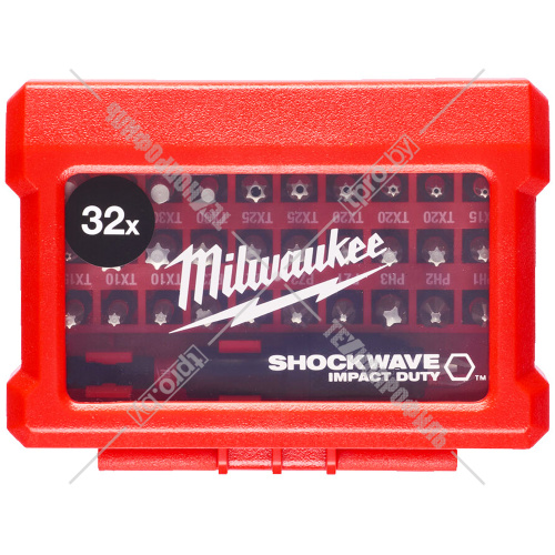 Набор бит (32 шт) Shockwave Impact Duty Milwaukee (4932464240) купить в Гродно фото 3