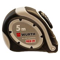 Рулетка Red Line (5 м / 19 мм) WURTH (0714699922) купить в Гродно