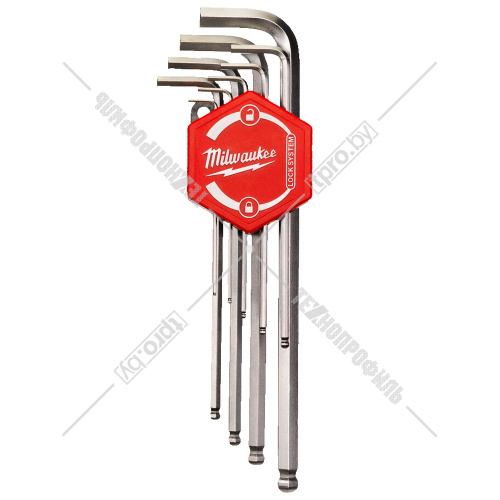 Набор шестигранных ключей 1,5 - 10 мм (9 шт) Easy Access Milwaukee (4932478621) купить в Гродно фото 2