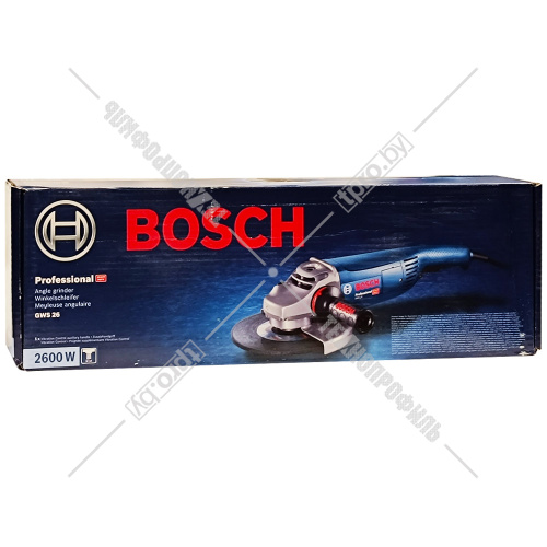 Угловая шлифмашина GWS 26-230 JH Professional BOSCH (0601856M00) купить в Гродно фото 2