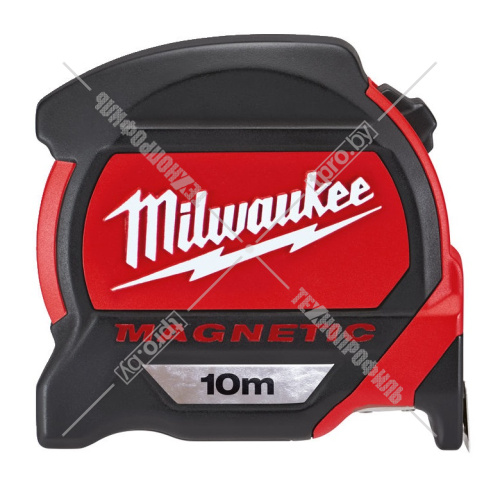 Рулетка магнитная Magnetic Tape Premium (10 м) Milwaukee (48227310) купить в Гродно фото 2