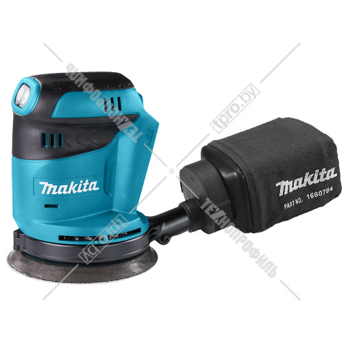 Эксцентриковая шлифмашина аккумуляторная DBO180Z (DBO 180 Z) MAKITA купить в Гродно фото 2